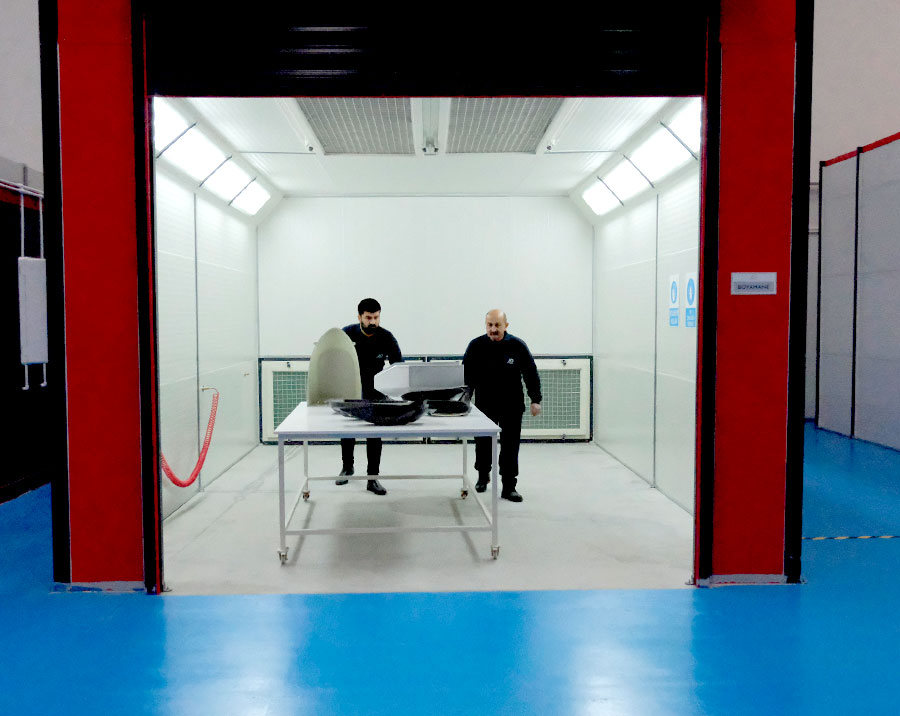 Paint Shop with Oven